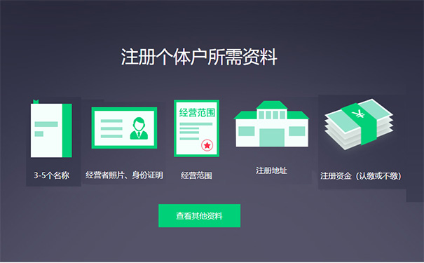 鄭州注冊(cè)個(gè)體戶(hù)營(yíng)業(yè)執(zhí)照需要什么資料